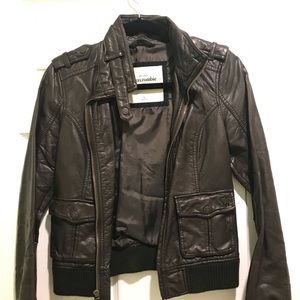 Abercrombie Kids Leather Jacket